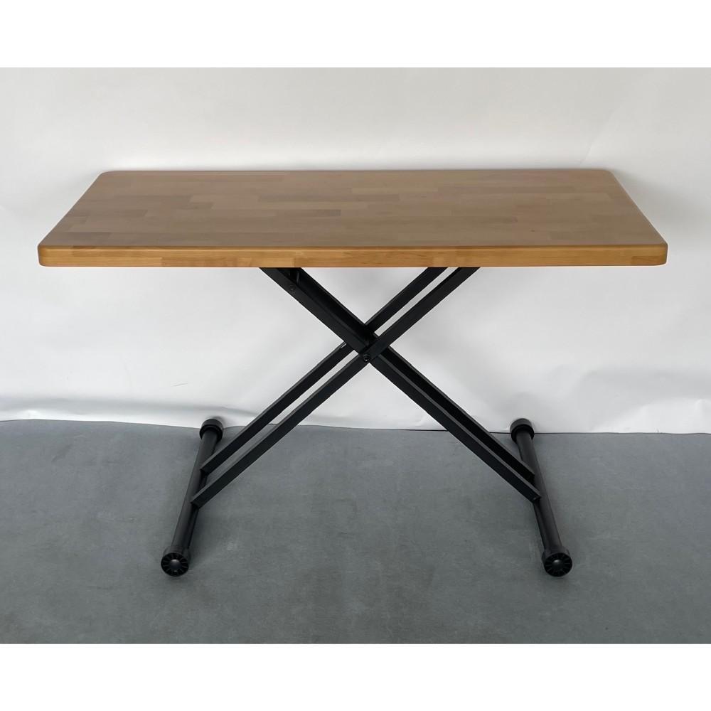 昇降テーブル［ナチュラル］