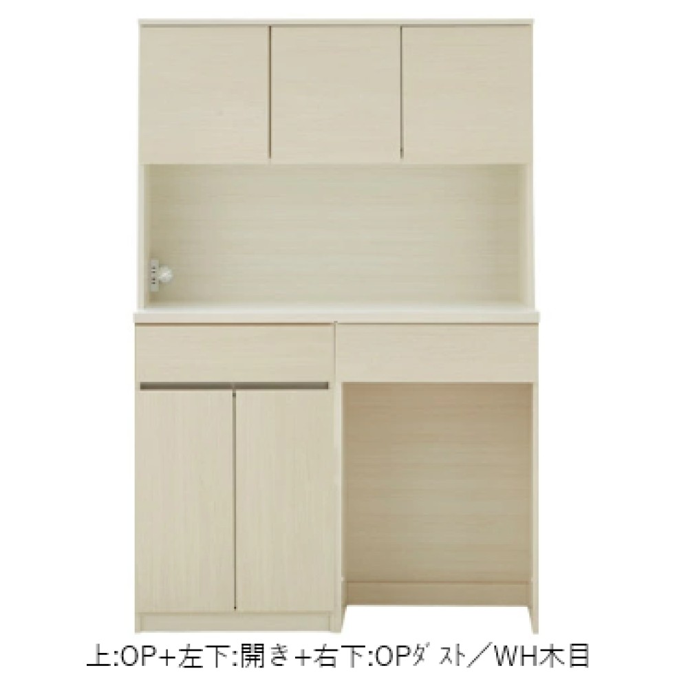 ダイニングボード［１２０］［ホワイト木目／ブラウン木目／ナチュラルグレージュ］ サムネイル 26