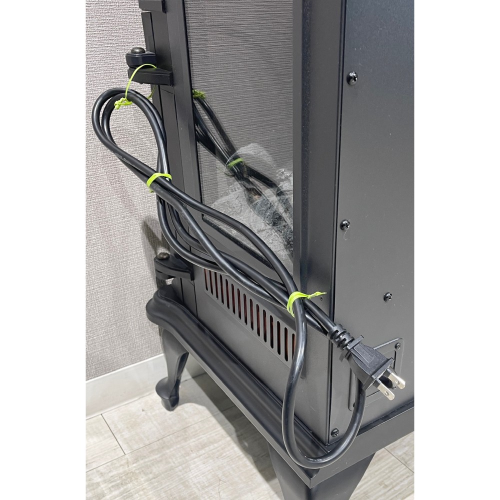 ワイド暖炉型ファンヒーター［ニトリ］［ブラック］ サムネイル 6