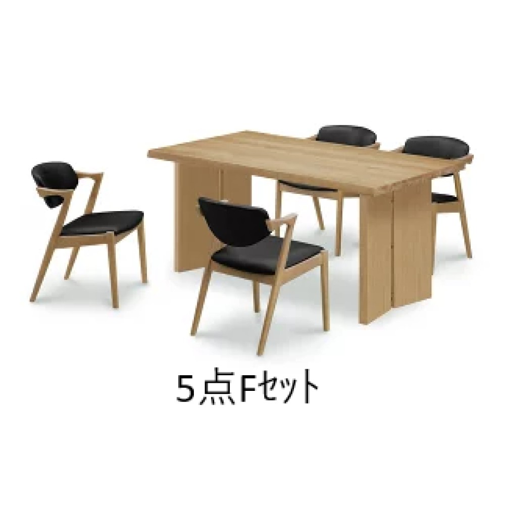 ダイニングテーブルセット［１５５／１８５］［ナチュラル／ウォールナット］ サムネイル 7