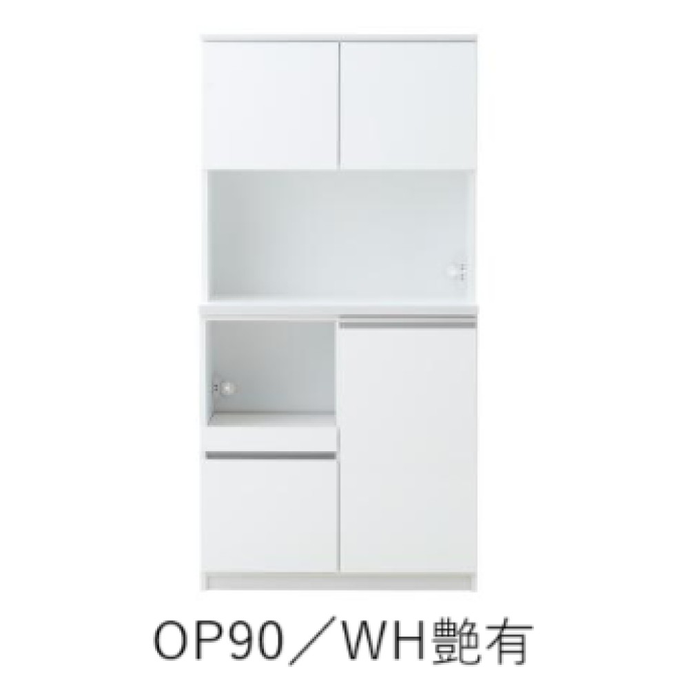 ダイニングボード［６０／９０／１２０／１４０］［ホワイト艶有／ホワイト木目／ブラウン木目／グレー木目／くすみナチュラル／チャコールブラック］ サムネイル 10