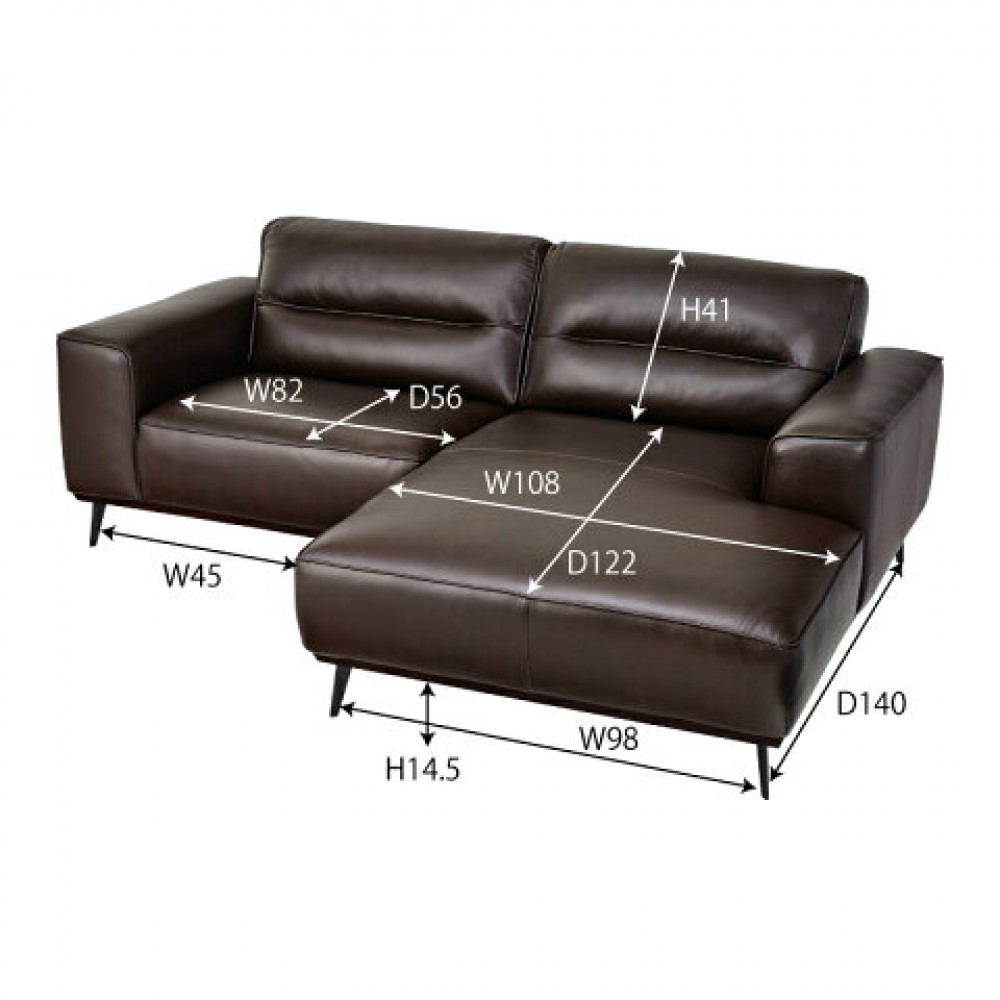 カウチソファ［ブラウン］ サムネイル 3