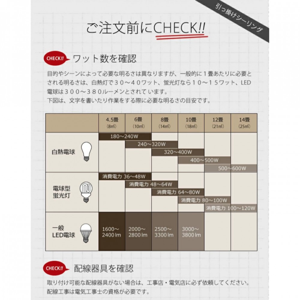 フロアランプ［クロス/スタンダード］［ブラック］ サムネイル 14
