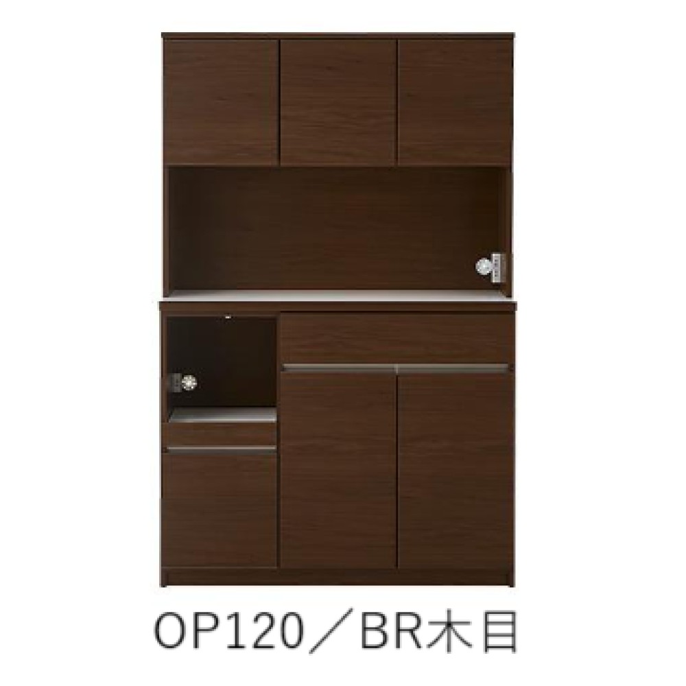 ダイニングボード［６０／９０／１２０／１４０］［ホワイト艶有／ホワイト木目／ブラウン木目／グレー木目／くすみナチュラル／チャコールブラック］ サムネイル 18